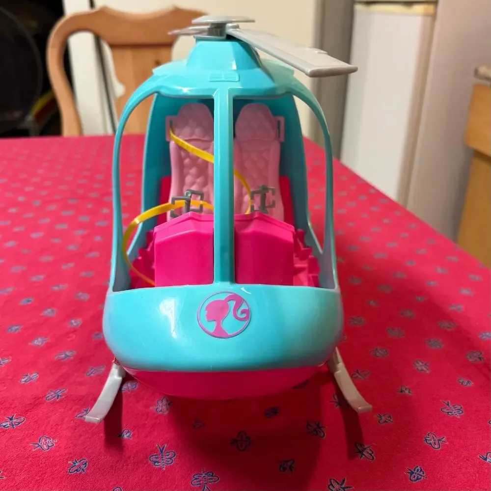Barbie Travel Helicopter Toy for Barbie Dolls